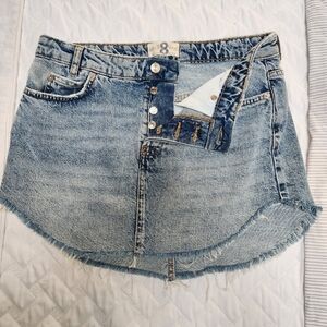 We the free  free people size 8 jean skirt